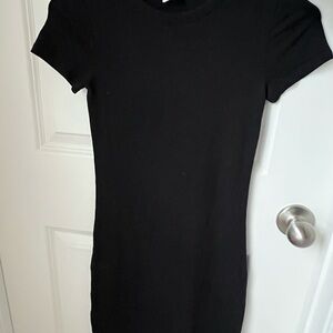 Wilfred Black and White Bodycon Mini Dress